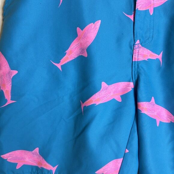 NATIVE OUTFITTERS Passport Shorts Pink Shark Blue Water Boating size 38 - Picture 4 of 8
